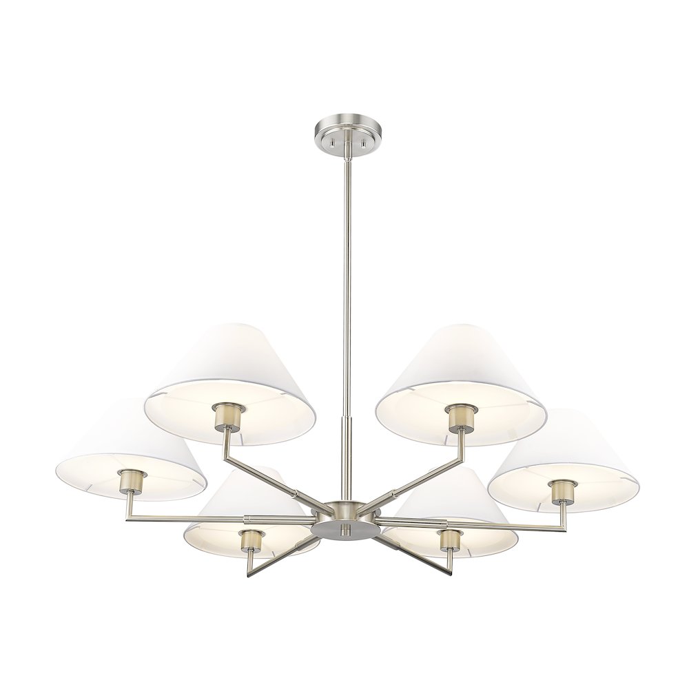 Z-Lite 6 Light Chandelier. Picture 3