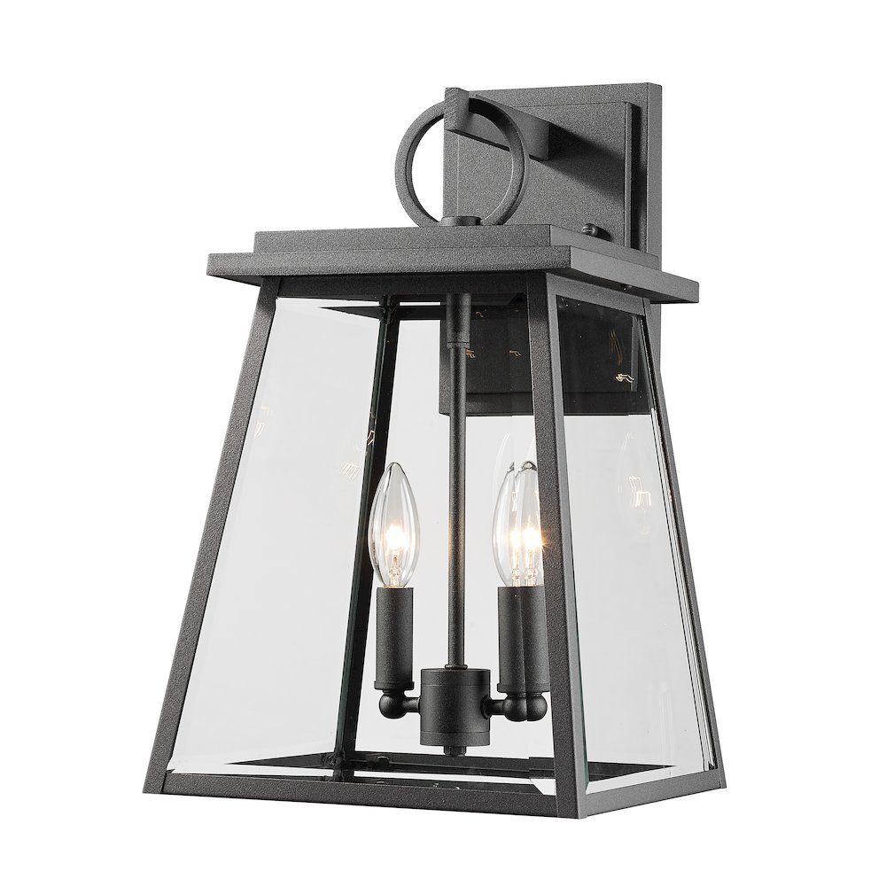 Z-Lite 2 Light Outdoor Wall Light. Picture 1