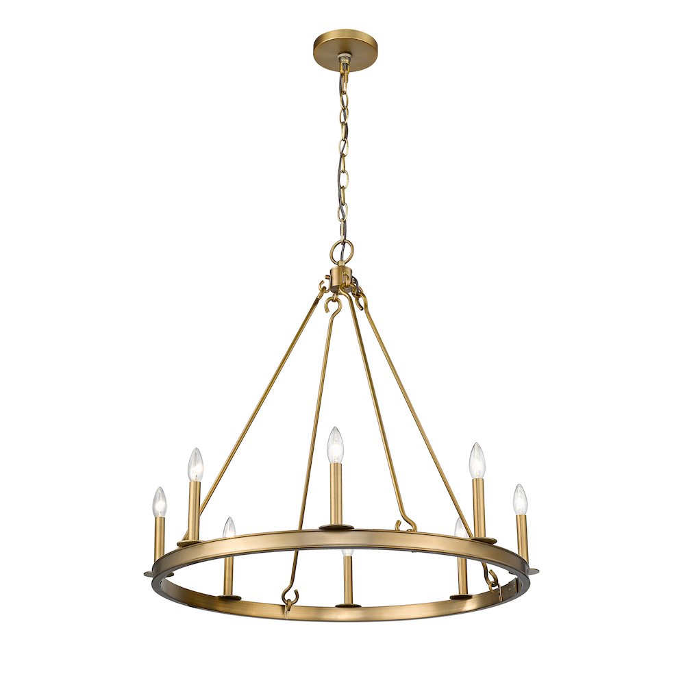 Z-Lite 8 Light Chandelier. Picture 3