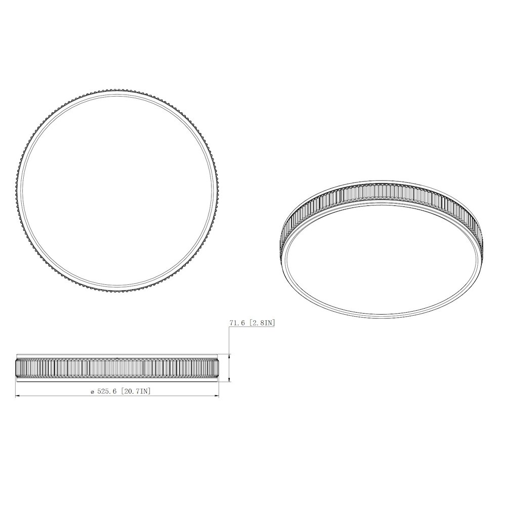 Z-Lite 1 Light Flush Mount. Picture 8