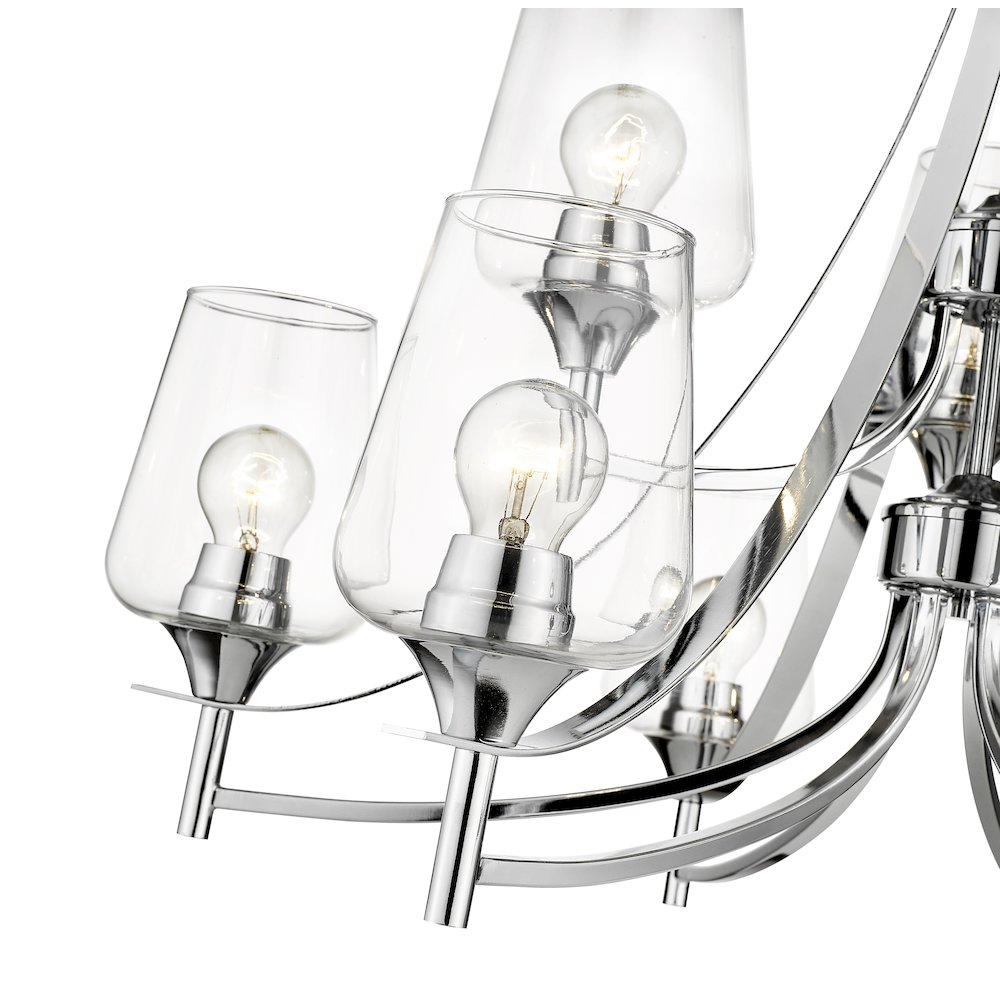 Z-Lite 9 Light Chandelier. Picture 4