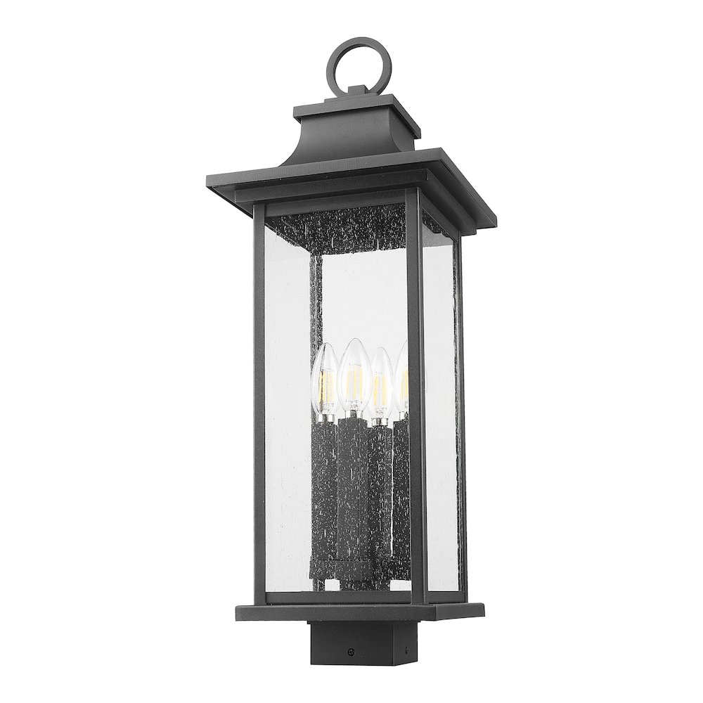 Z-Lite 4 Light Outdoor Post Mount Fixture. Picture 5