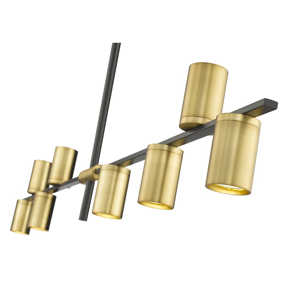 Z-Lite 8 Light Linear Chandelier. Picture 4