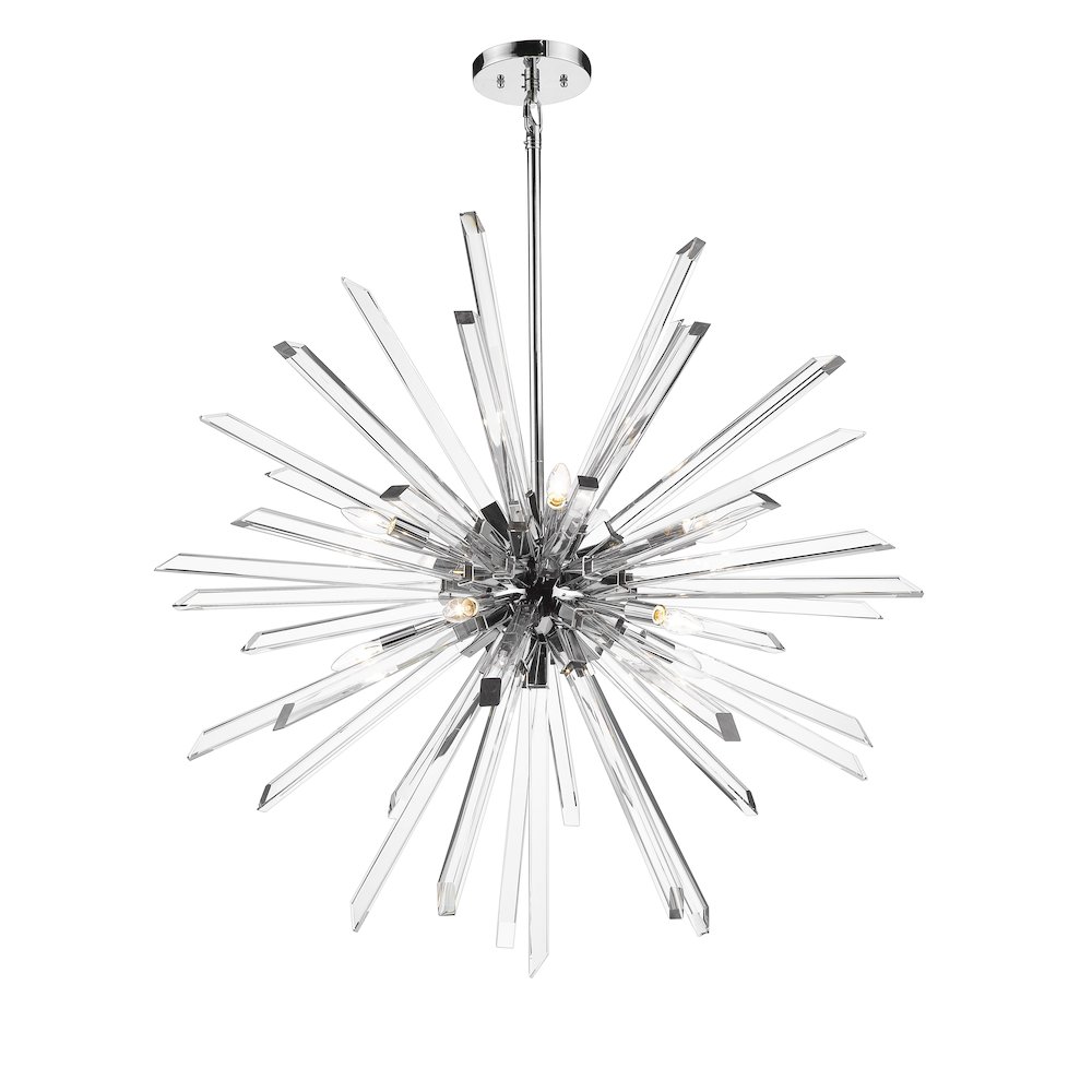 Z-Lite 10 Light Chandelier. Picture 3