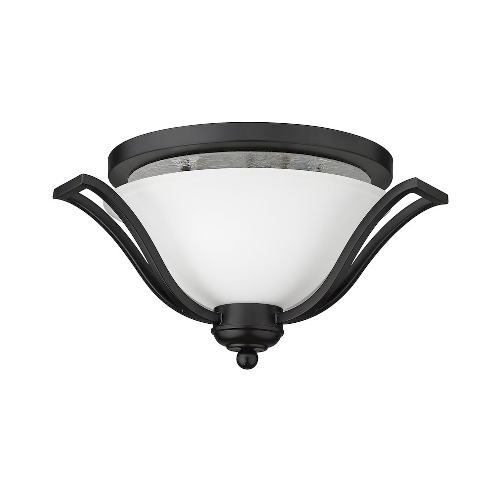 Z-Lite 3 Light Flush Mount. Picture 5