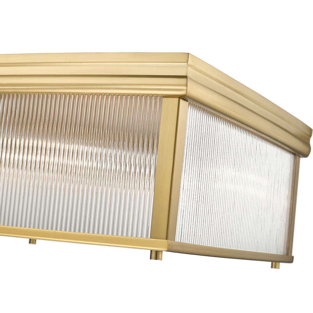 Z-Lite 4 Light Flush Mount. Picture 4