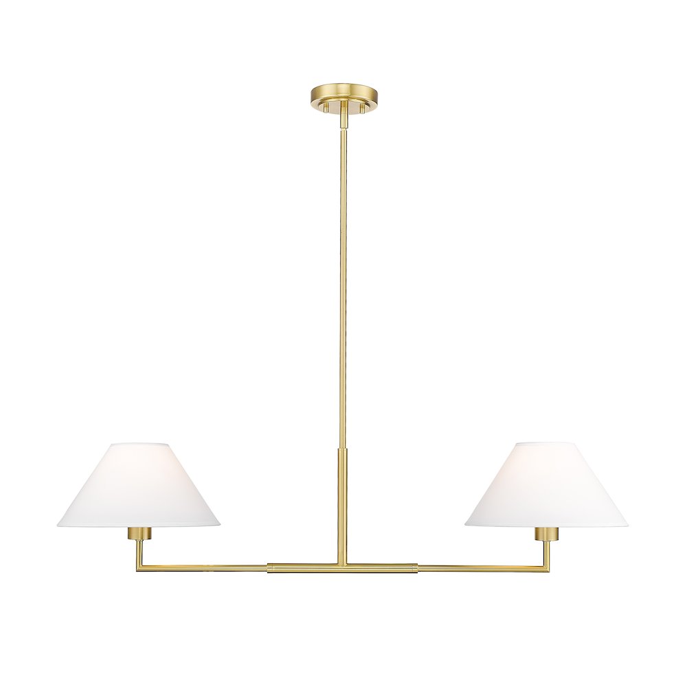 Z-Lite 2 Light Chandelier. Picture 1