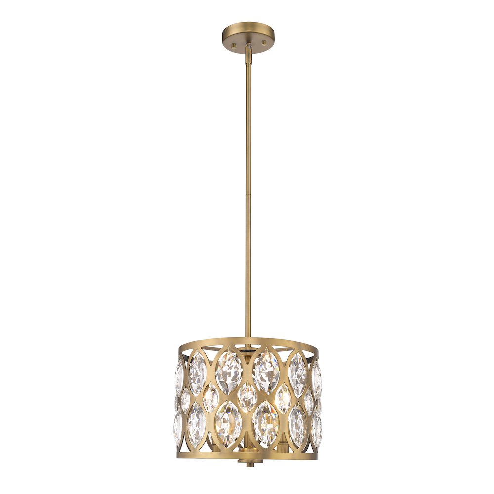 Z-Lite 3 Light Chandelier. Picture 1