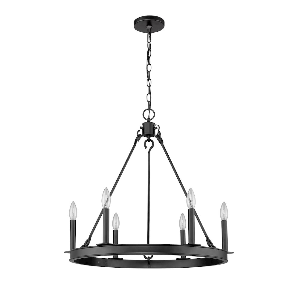 Z-Lite 6 Light Chandelier. Picture 5