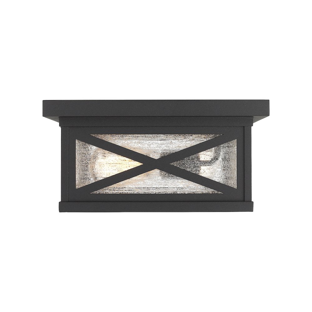 Z-Lite 2 Light Outdoor Flush Mount. Picture 2