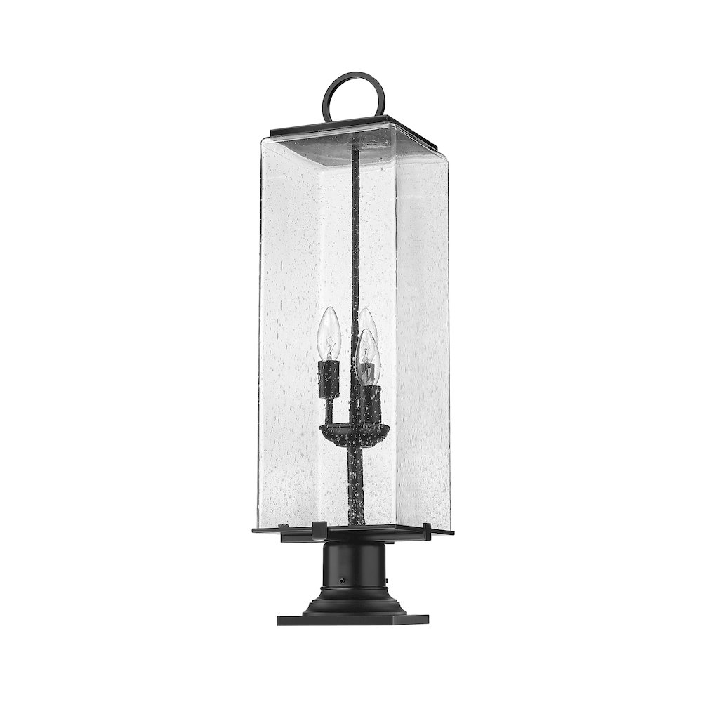 Z-Lite 3 Light Outdoor Pier Mounted Fixture. Picture 5