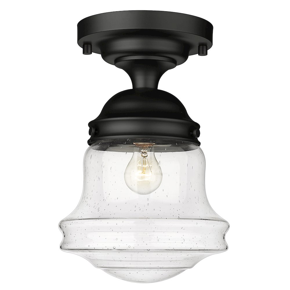 Z-Lite 1 Light Flush Mount. Picture 1