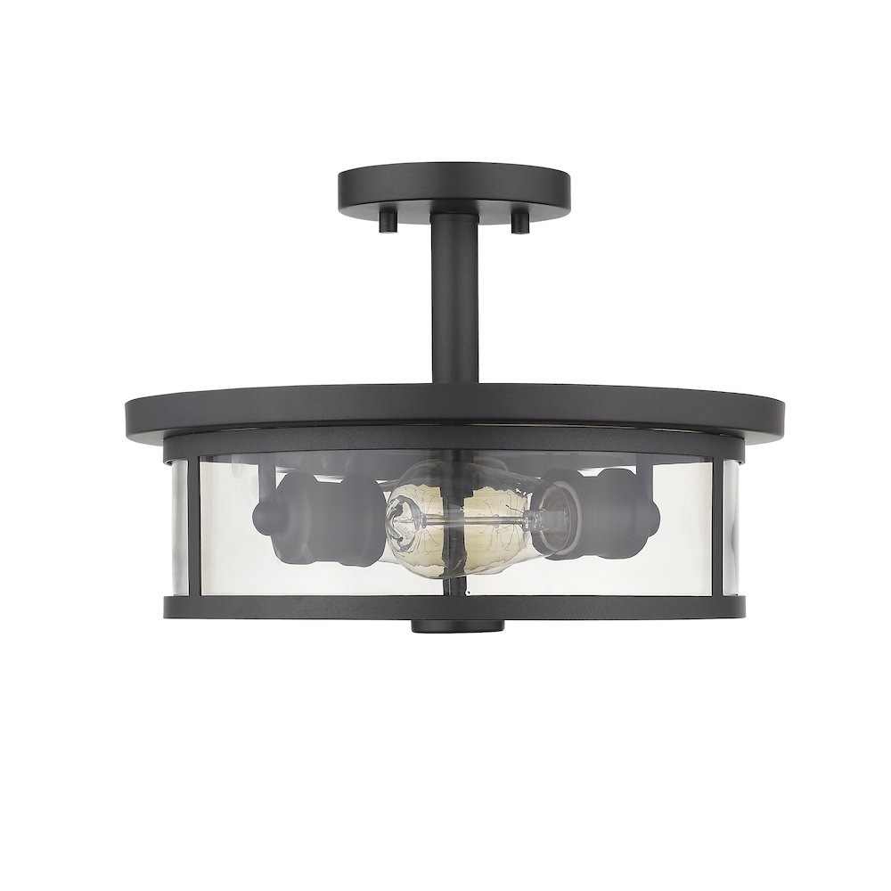 Z-Lite 2 Light Semi Flush Mount. Picture 5