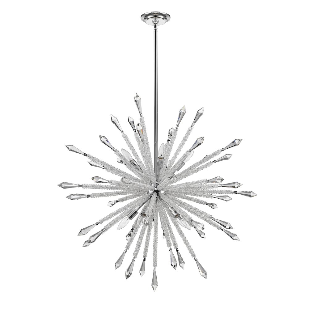 Z-Lite 10 Light Chandelier. Picture 4