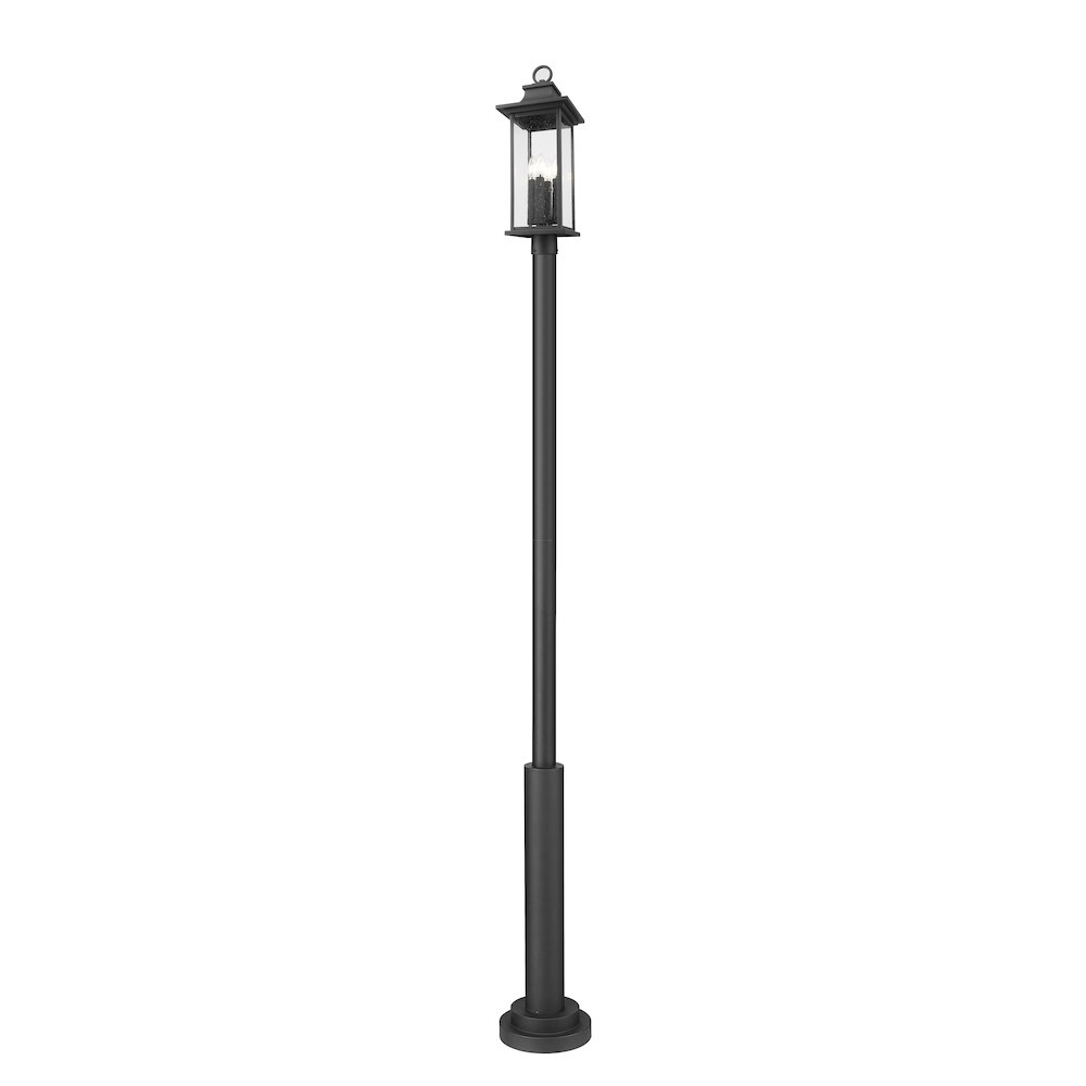 Z-Lite 4 Light Outdoor Post Mounted Fixture. Picture 1