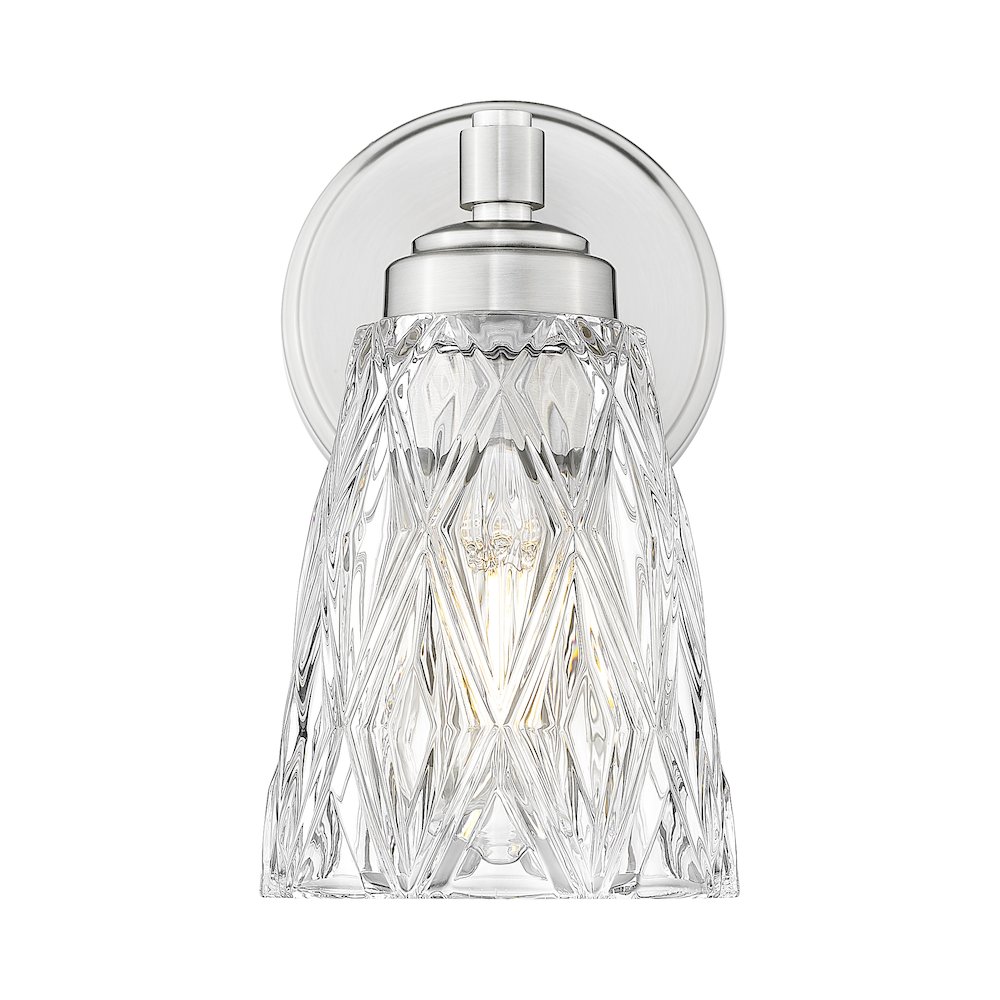 Z-Lite 1 Light Wall Sconce, Brushed Nickel. Picture 2