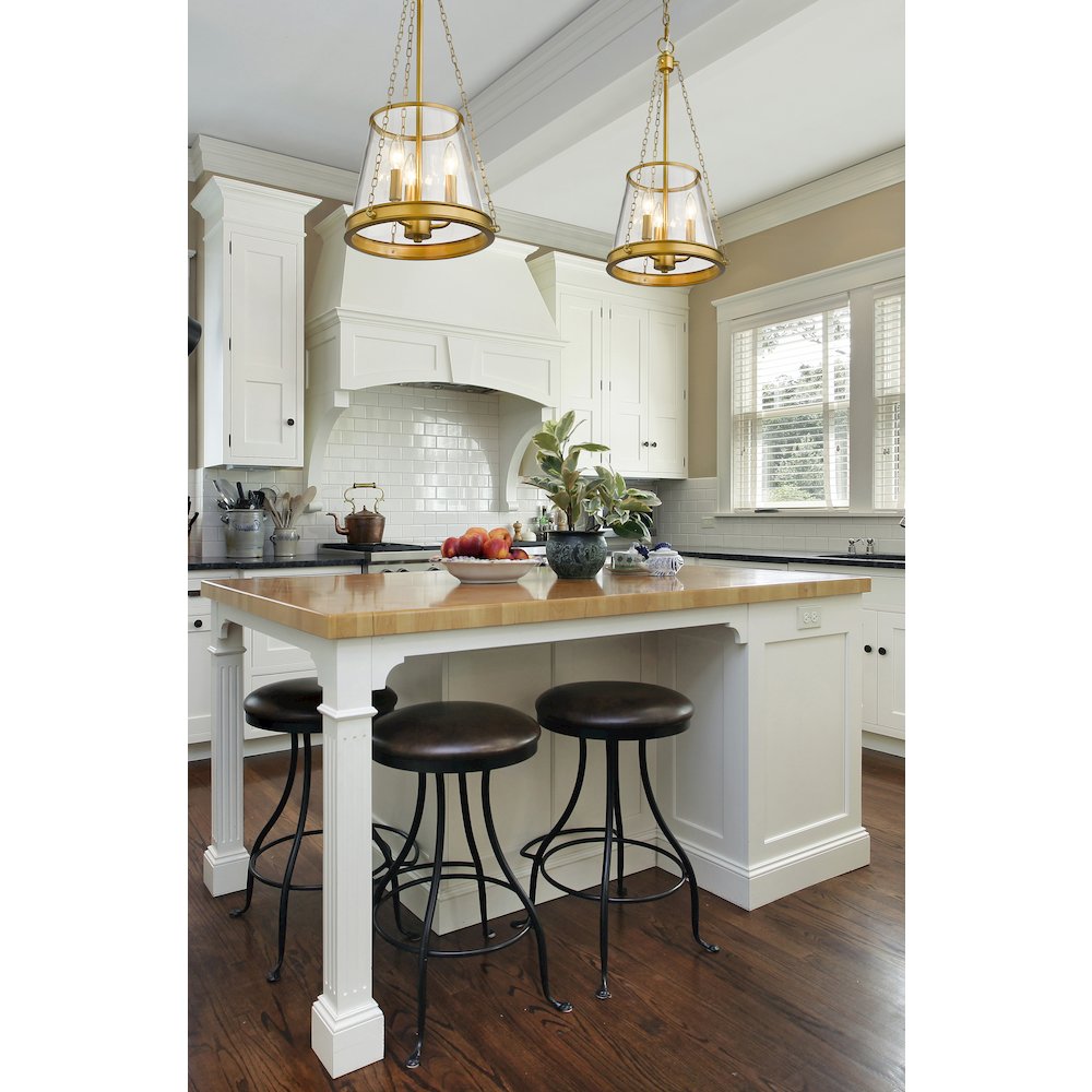Z-Lite 3 Light Pendant. Picture 7