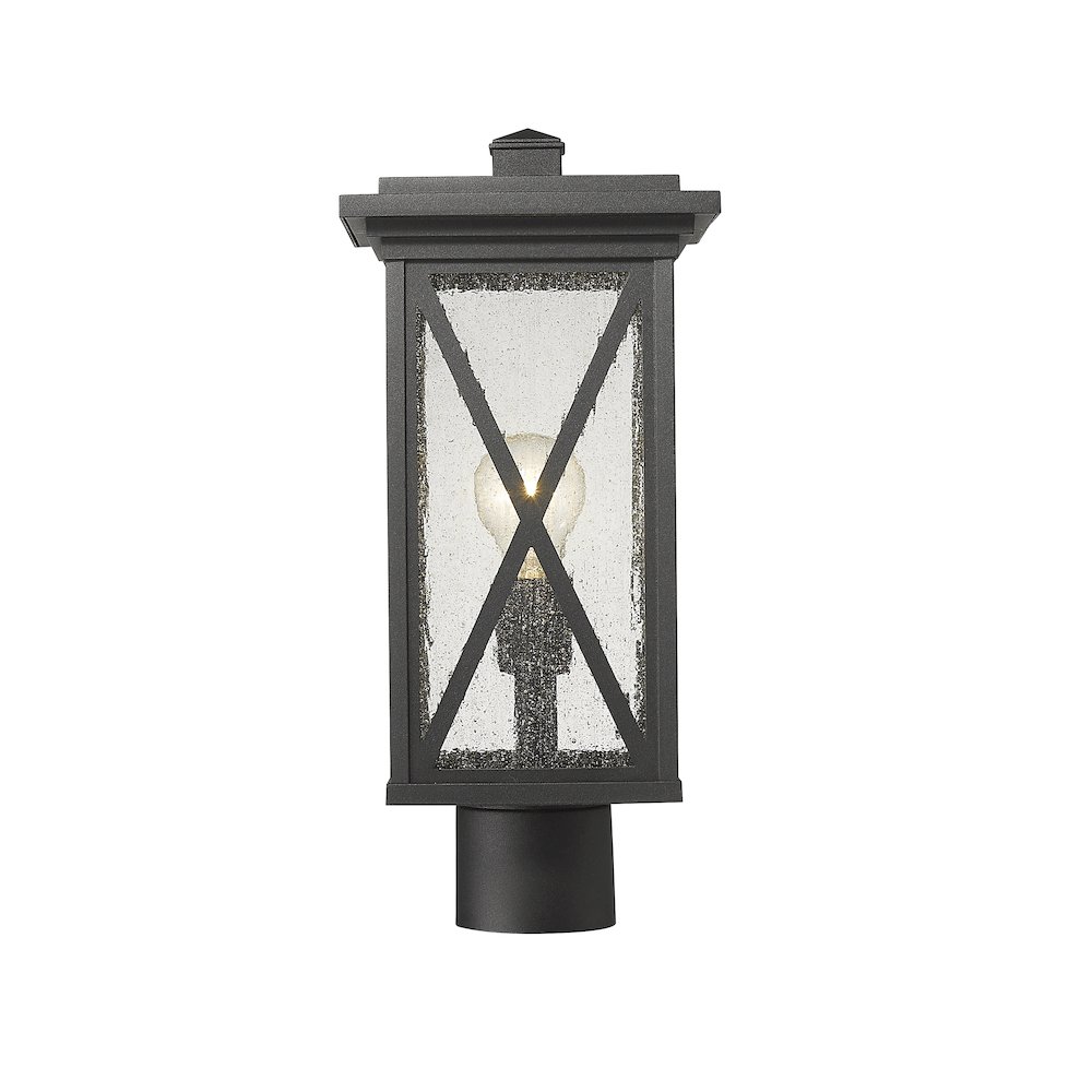 Z-Lite 1 Light Outdoor Post Mount Fixture. Picture 2