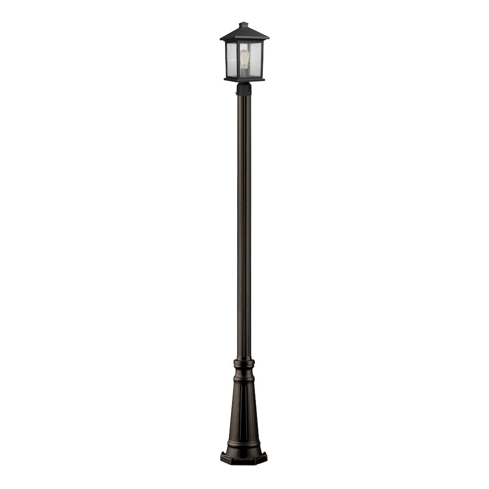 Z-Lite 1 Light Outdoor Post Mounted Fixture. Picture 1
