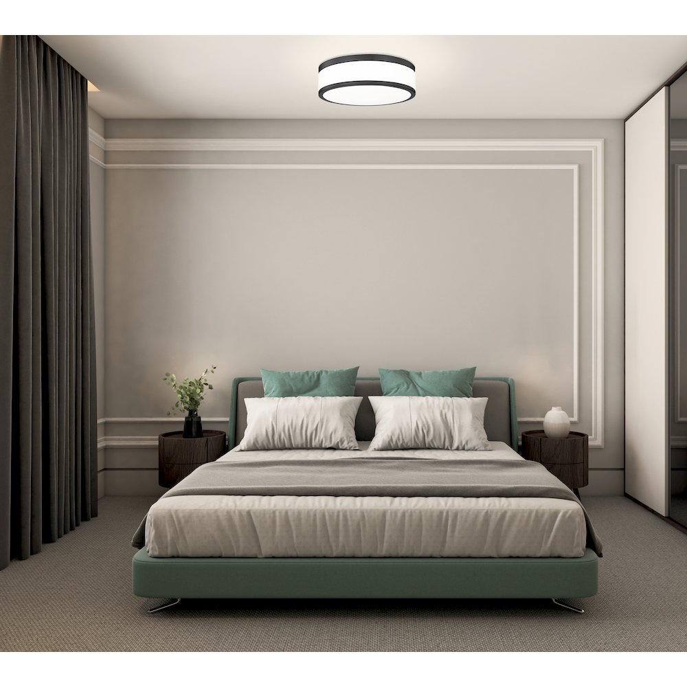 Z-Lite 1 Light Flush Mount. Picture 7