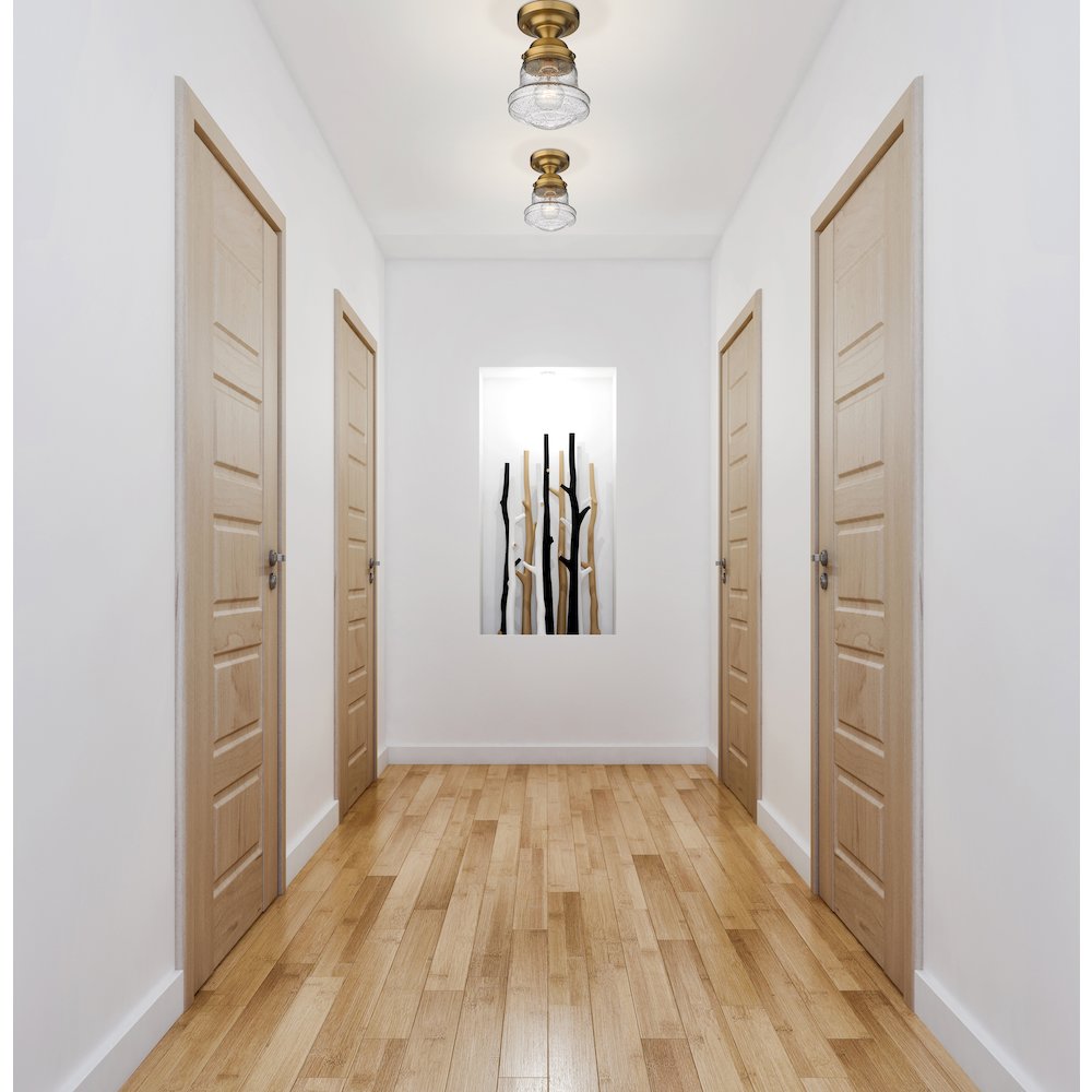 Z-Lite 1 Light Flush Mount. Picture 7