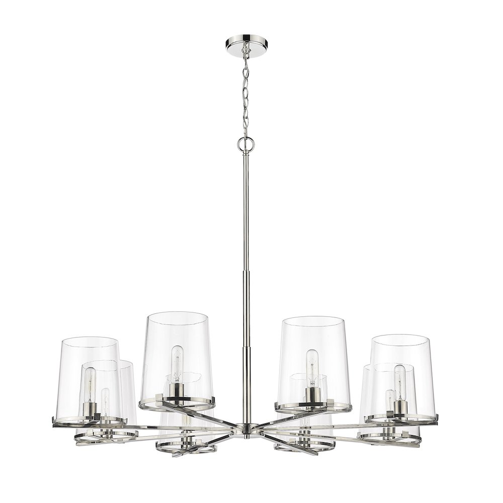 Z-Lite 8 Light Chandelier. Picture 5