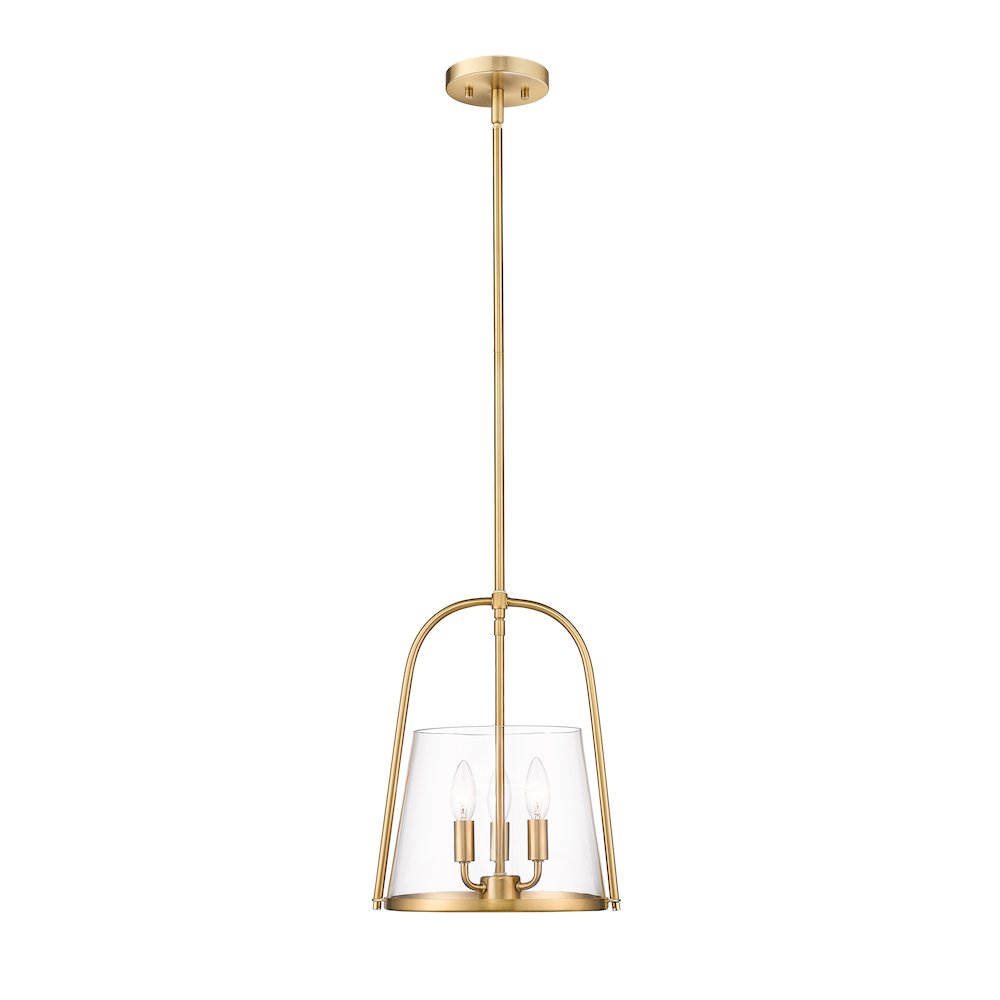 Z-Lite 3 Light Pendant. Picture 1