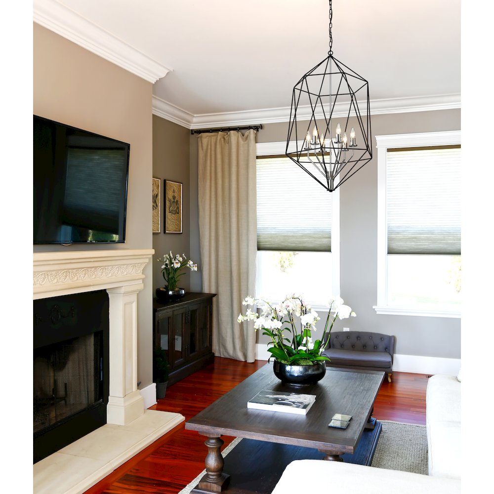 Z-Lite 6 Light Chandelier. Picture 7