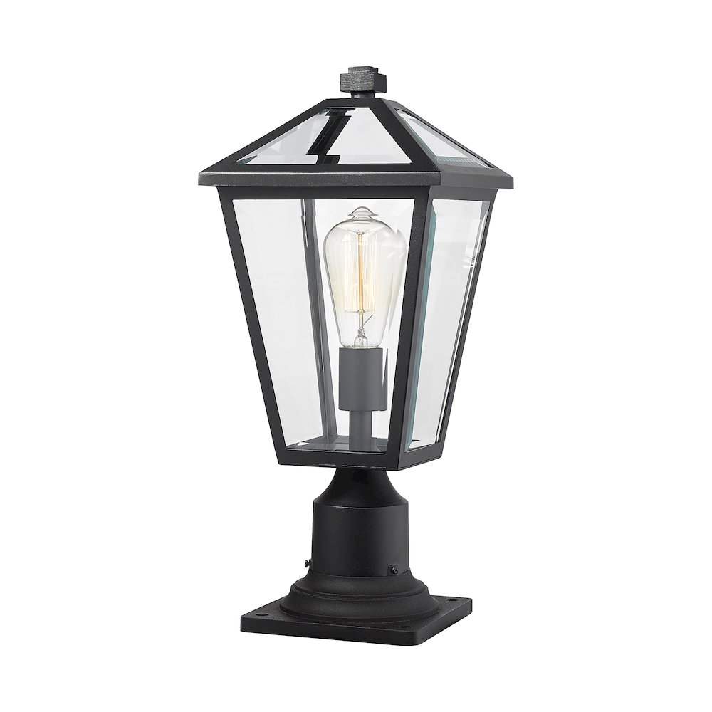 Z-Lite 1 Light Outdoor Pier Mounted Fixture. Picture 1