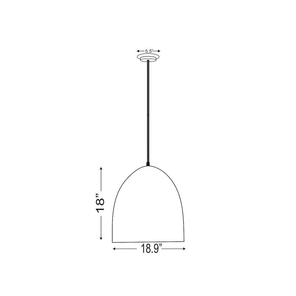 Z-Lite 3 Light Pendant. Picture 8