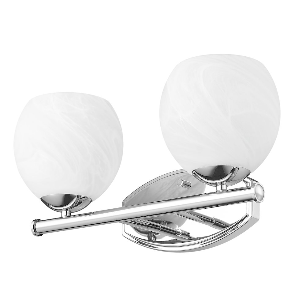 Z-Lite 2 Light Vanity, Chrome. Picture 7