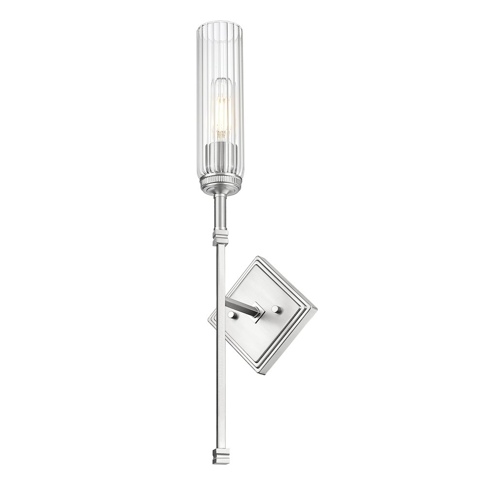 Z-Lite 1 Light Wall Sconce, Brushed Nickel. Picture 3