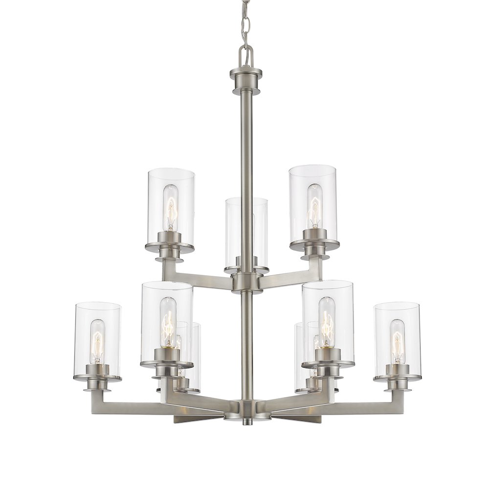 Z-Lite 9 Light Chandelier. Picture 3