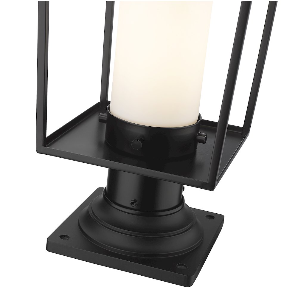 Z-Lite 1 Light Outdoor Pier Mounted Fixture. Picture 4