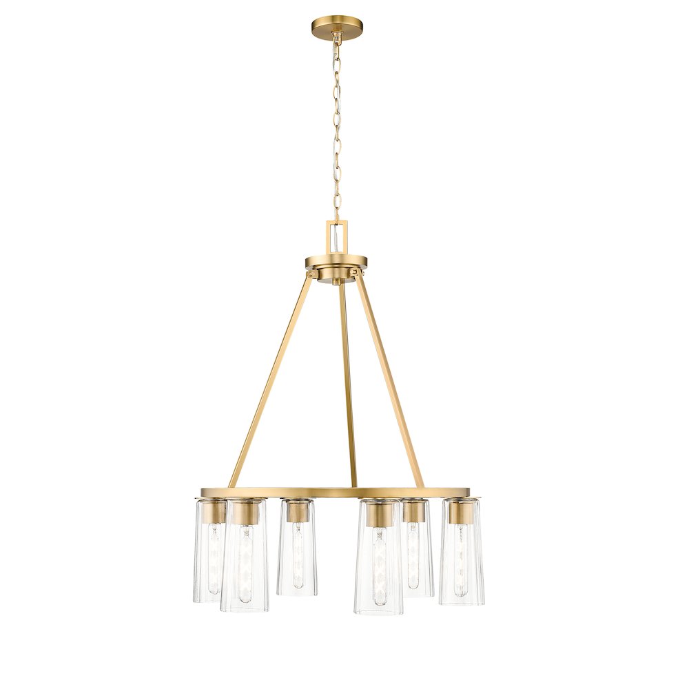 Z-Lite 6 Light Chandelier. Picture 3