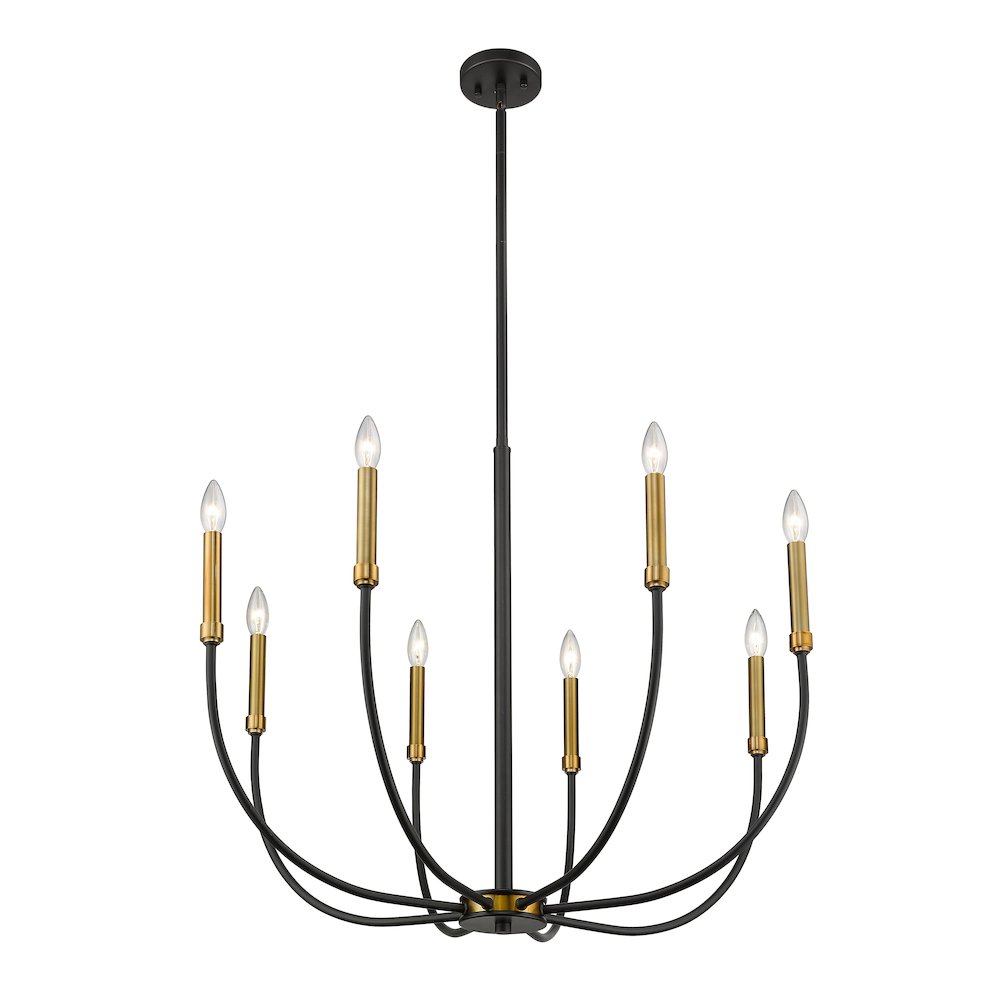 Z-Lite 8 Light Chandelier. Picture 3