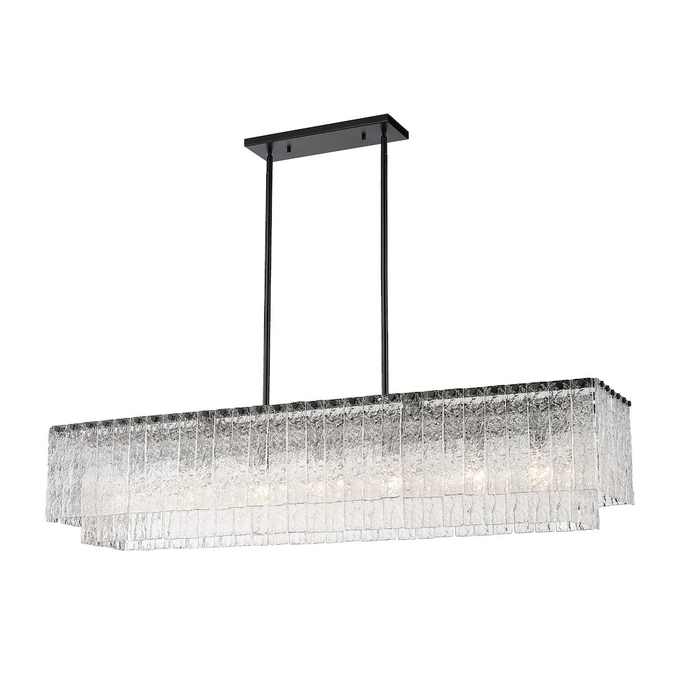 Z-Lite 7 Light Linear Chandelier. Picture 3