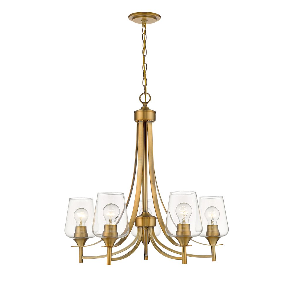 Z-Lite 5 Light Chandelier. Picture 1