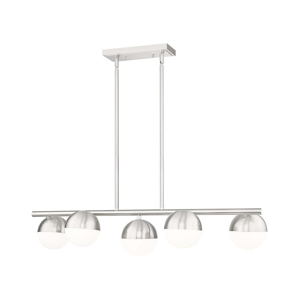 Z-Lite 5 Light Linear Chandelier. Picture 1