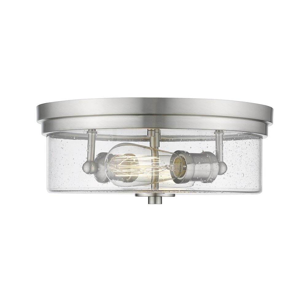 Z-Lite 2 Light Flush Mount. Picture 2