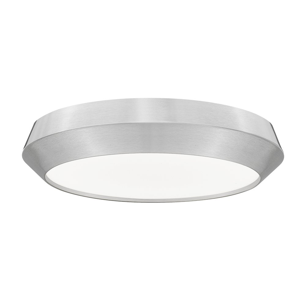 Z-Lite 1 Light Flush Mount, Brushed Nickel. Picture 7
