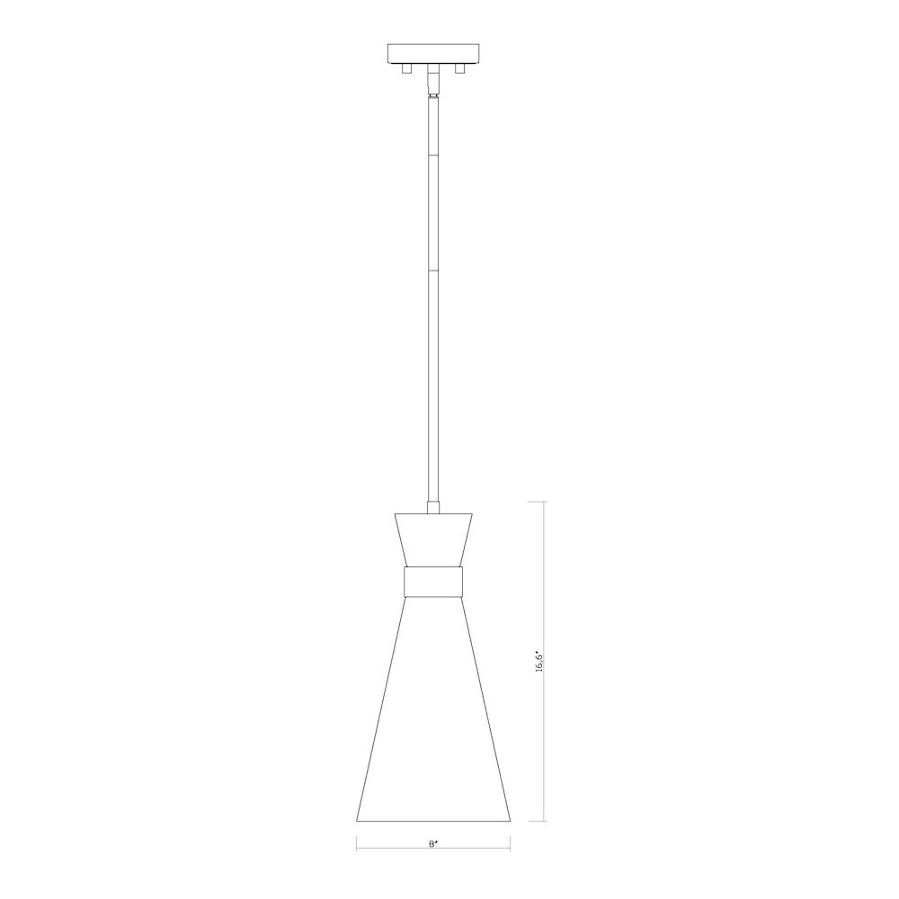 Z-Lite 1 Light Pendant. Picture 8