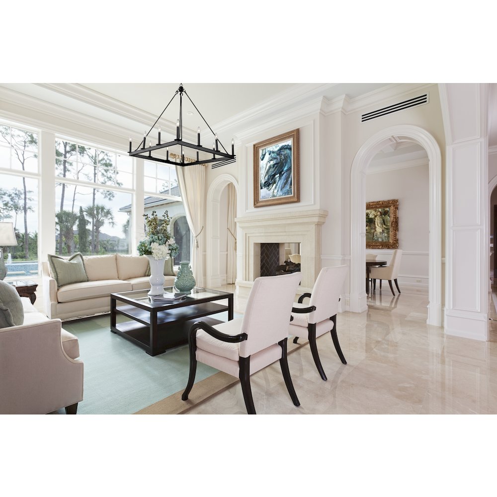 Z-Lite 12 Light Chandelier. Picture 7
