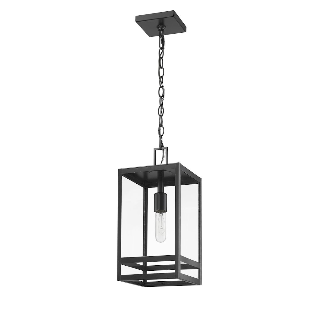 Z-Lite 1 Light Outdoor Chain Mount Ceiling Fixture. Picture 5
