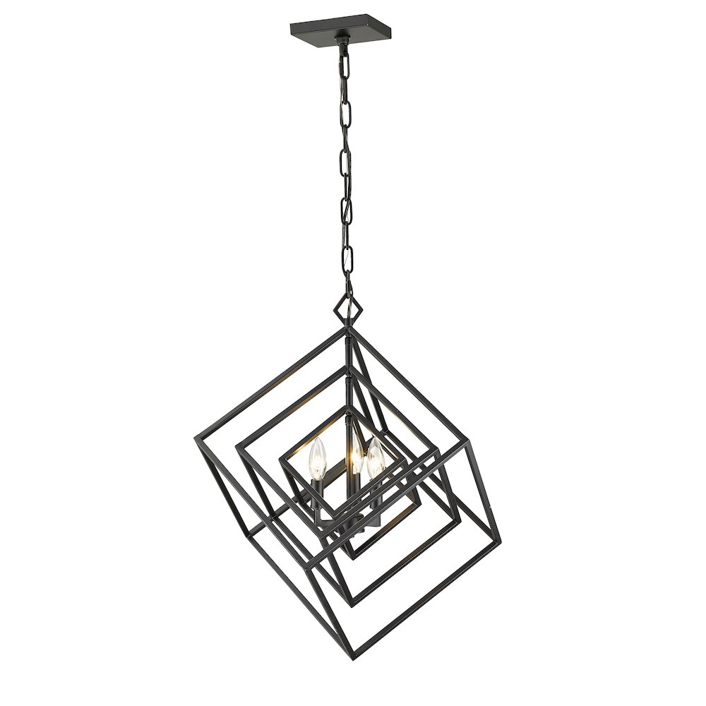 Z-Lite 3 Light Chandelier. Picture 1