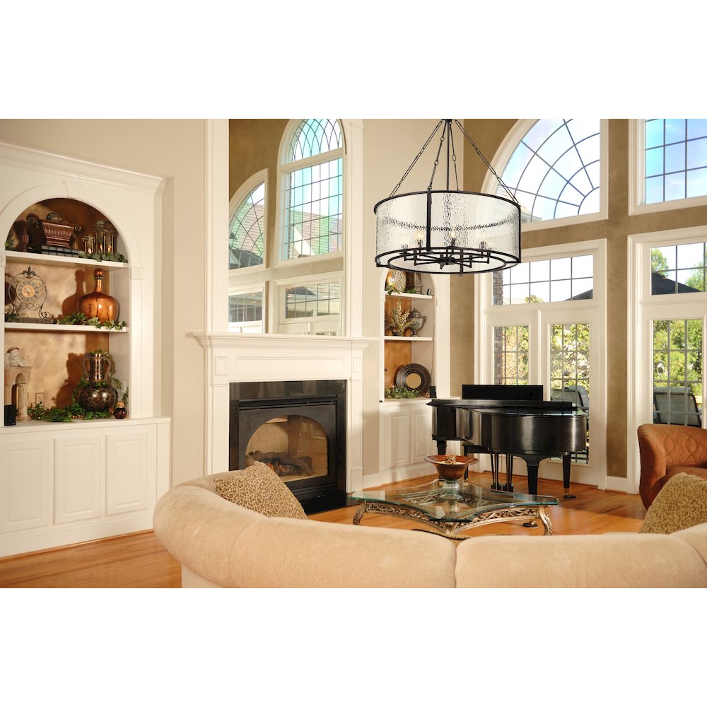Z-Lite 8 Light Chandelier. Picture 6