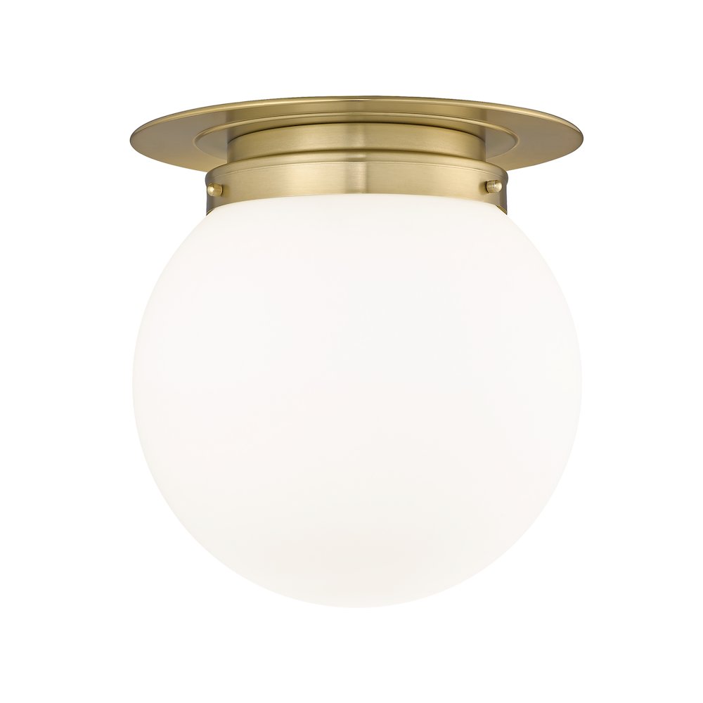 Z-Lite 1 Light Flush Mount. Picture 1