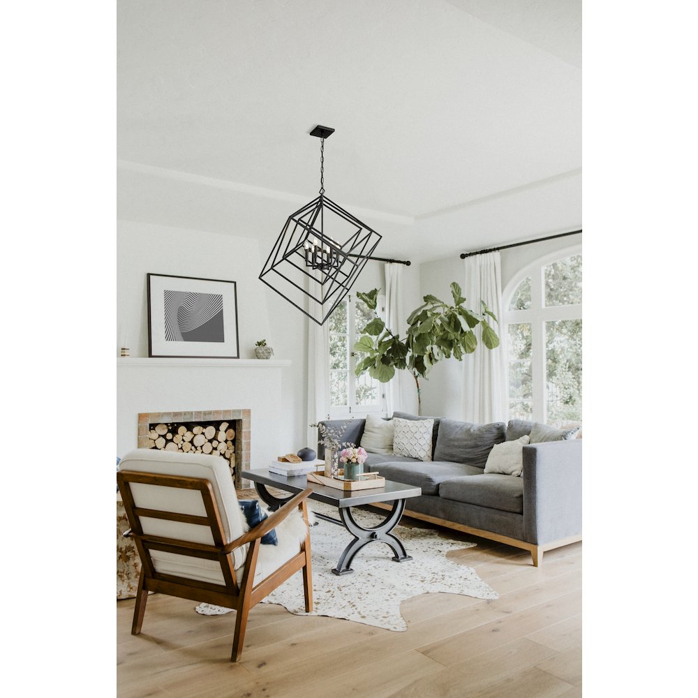 Z-Lite 6 Light Chandelier. Picture 7