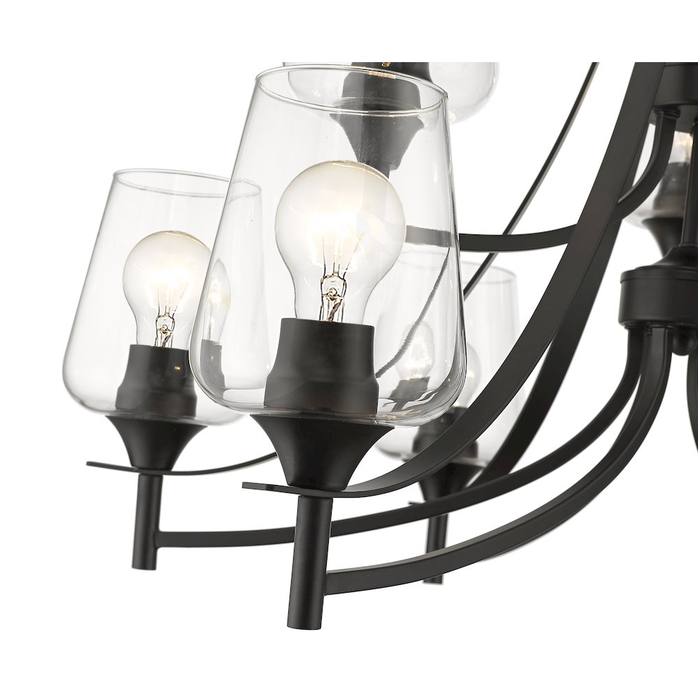 Z-Lite 9 Light Chandelier. Picture 4