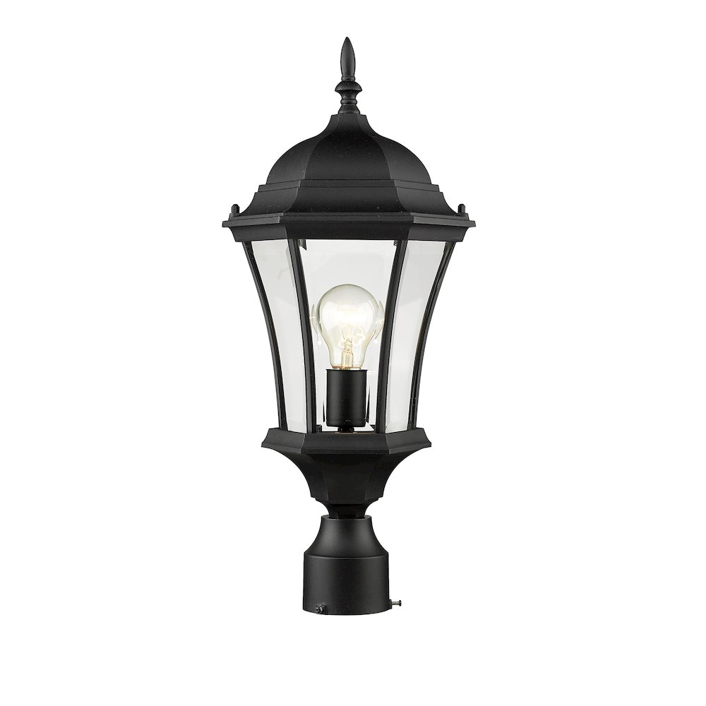 Z-Lite 1 Light Outdoor Post Mount Fixture. Picture 1